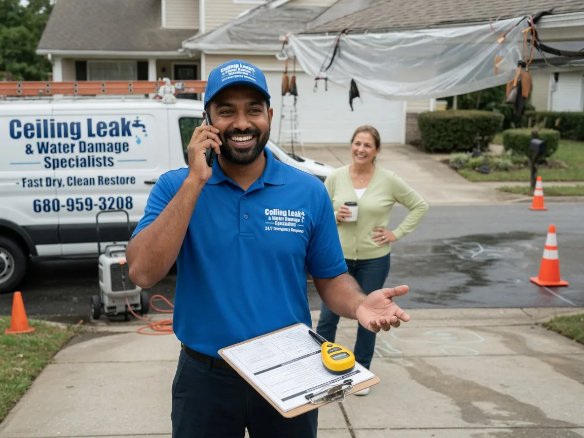 Ceiling Leak Cleanup Port Deposit, MD FAQs